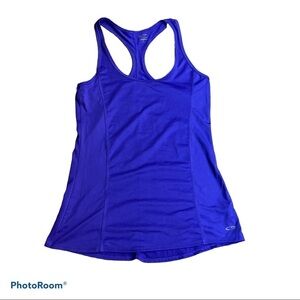 CHAMPION duo dry+ purple racer back athletic tank top woman’s size small